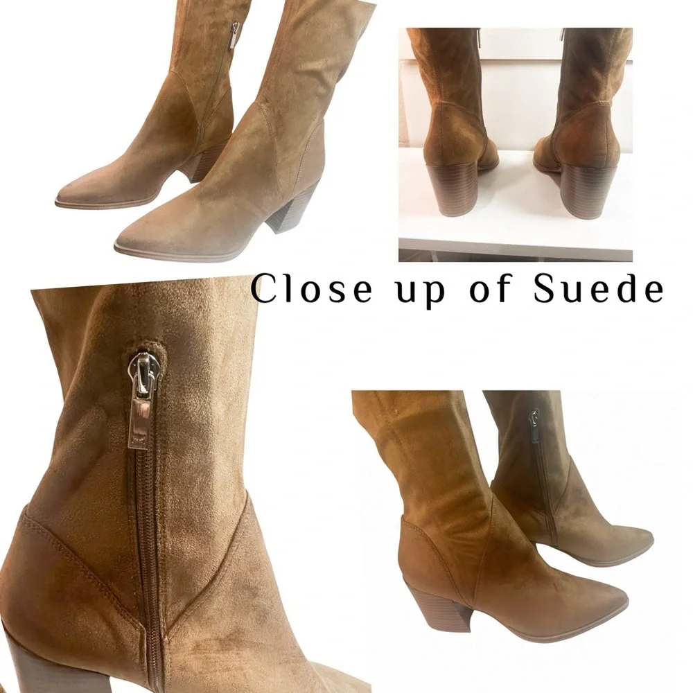 Marc Fisher LTD Over-the-Knee Suede Boots Size 9.5M